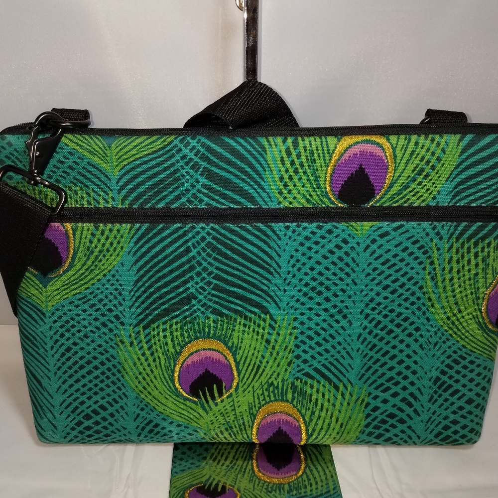 NWOT Janine King laptop bag